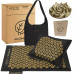 Купити Мат для акупунктури  4FIZJO Eco Mat Аплікатор Кузнєцова Black/Gold у Києві - фото №1